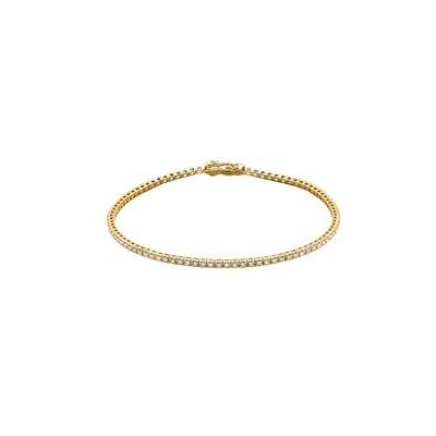 Brilladia Tennisarmband aus 585er Gold mit Diamanten Brilladia Tennisarmband aus 585er Gold mit Diamanten