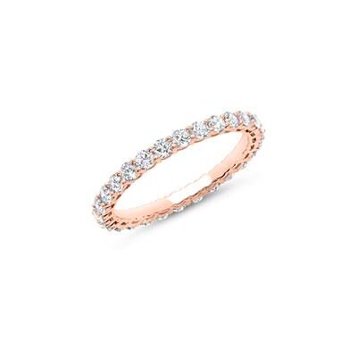 Brilladia Eternity Ring 750er Roségold 28 Diamanten Brilladia Eternity Ring 750er Roségold 28 Diamanten