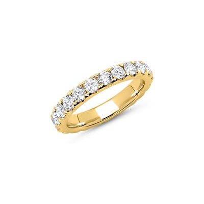 Brilladia 750er Gold Memoire Ring 22 Diamanten Brilladia 750er Gold Memoire Ring 22 Diamanten