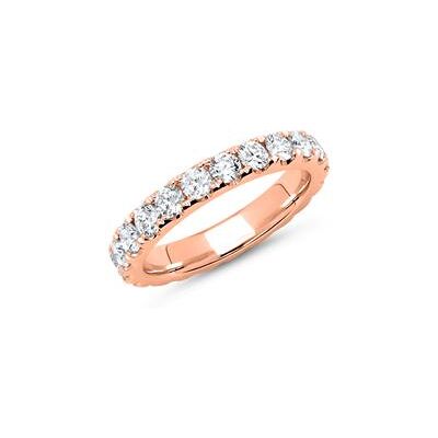 Brilladia 750er Roségold Memoire Ring 22 Diamanten Brilladia 750er Roségold Memoire Ring 22 Diamanten
