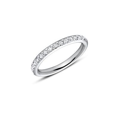 Brilladia 950er Platin Memoire Ring 17 Brillanten Brilladia 950er Platin Memoire Ring 17 Brillanten