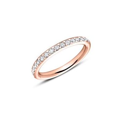 Brilladia 750er Roségold Memoire Ring 17 Brillanten Brilladia 750er Roségold Memoire Ring 17 Brillanten