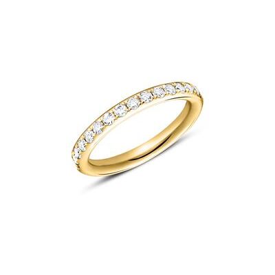 Brilladia Ring Eternity 750er Gold 16 Diamanten Brilladia Ring Eternity 750er Gold 16 Diamanten