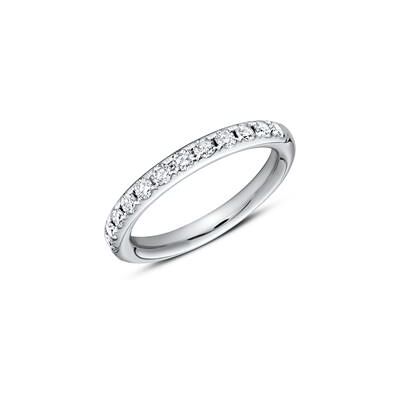 Brilladia 950er Platin Half Eternity Ring 13 Diamanten Brilladia 950er Platin Half Eternity Ring 13 Diamanten