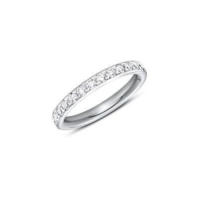 Brilladia 950er Platin Memoire Ring 28 Diamanten Brilladia 950er Platin Memoire Ring 28 Diamanten