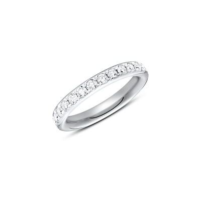 Brilladia 950er Platin Eternity Ring 27 Diamanten Brilladia 950er Platin Eternity Ring 27 Diamanten