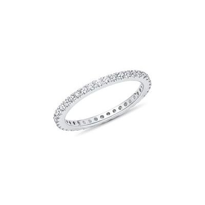 Unique Memoire Ring aus 18K Weißgold, Brillanten, ca. 0,43 ct. Unique Memoire Ring aus 18K Weißgold, Brillanten, ca. 0,43 ct.