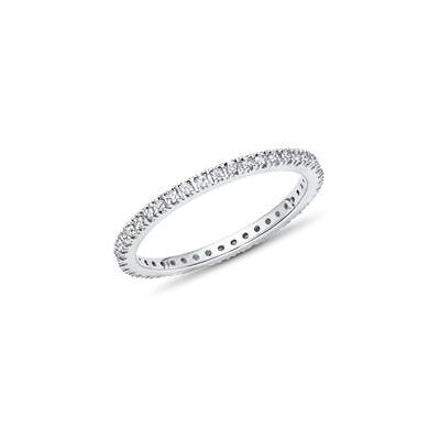 Unique Memoire Ring aus 18K Weißgold mit Diamanten, 0,36 ct. Unique Memoire Ring aus 18K Weißgold mit Diamanten, 0,36 ct.