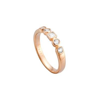 Esprit Ring Flow aus Sterlingsilber rosé mit Zirkonia Esprit Ring Flow aus Sterlingsilber rosé mit Zirkonia
