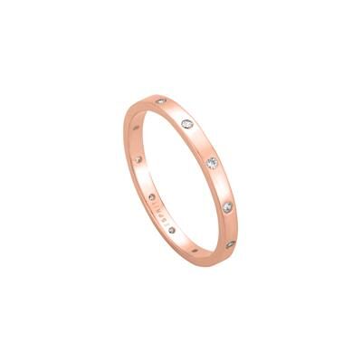 Esprit Damenring aus rosévergoldetem Sterlingsilber, Zirkonia Esprit Damenring aus rosévergoldetem Sterlingsilber, Zirkonia