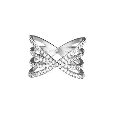Esprit Ring Silber Zirkoniabesatz Esprit Ring Silber Zirkoniabesatz