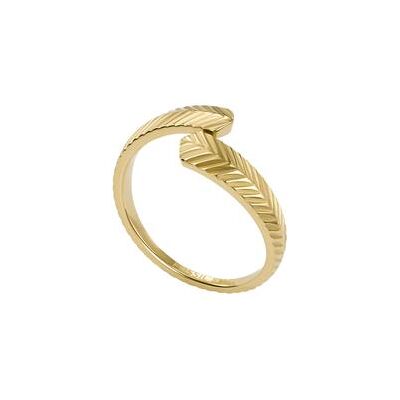 Fossil Harlow Ring für Damen aus Edelstahl, vergoldet Fossil Harlow Ring für Damen aus Edelstahl, vergoldet