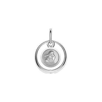 Unique Taufring 925 Silber Zirkonia Engelsanhänger Unique Taufring 925 Silber Zirkonia Engelsanhänger