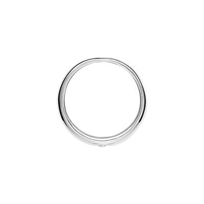 Unique Taufring 925 Silber poliert mit Zirkonia Unique Taufring 925 Silber poliert mit Zirkonia