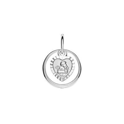 Unique Taufring 925 Silber Zirkonia Engelsanhänger Unique Taufring 925 Silber Zirkonia Engelsanhänger