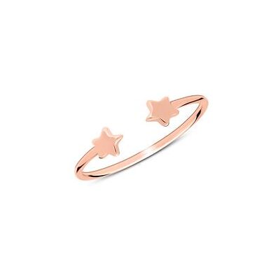 lanii Ring Sterne aus rosévergoldetem 925er Silber lanii Ring Sterne aus rosévergoldetem 925er Silber