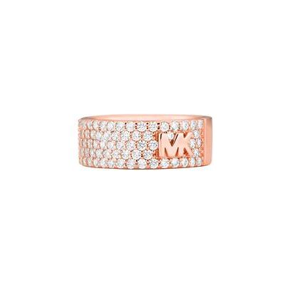 Michael Kors Bandring für Damen aus 925er Silber, rosé mit Zirkonia Michael Kors Bandring für Damen aus 925er Silber, rosé mit Zirkonia