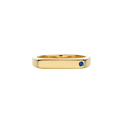 Paul Hewitt Signet Brilliant Cut Damenring aus 925er Silber, gold Paul Hewitt Signet Brilliant Cut Damenring aus 925er Silber, gold
