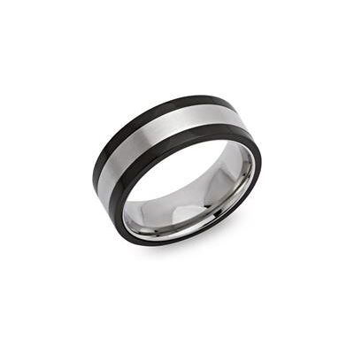 Unique Ring Edelstahl schwarz ionisiert Unique Ring Edelstahl schwarz ionisiert