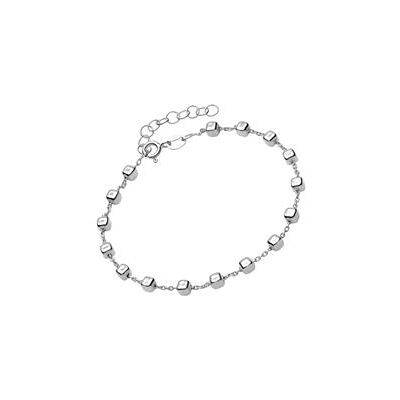 Unique Armband 925er Silber mit eckigen Beads Unique Armband 925er Silber mit eckigen Beads