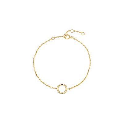 Unique Kreis Armband aus vergoldetem Sterlingsilber Unique Kreis Armband aus vergoldetem Sterlingsilber