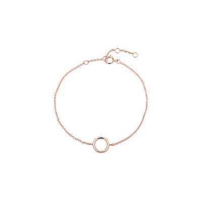 Unique Rosévergoldetes 925er Silber Armband Kreis Unique Rosévergoldetes 925er Silber Armband Kreis