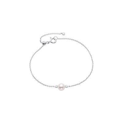 Unique Damen Armkette aus Sterlingsilber mit Perle, Zirkonia Unique Damen Armkette aus Sterlingsilber mit Perle, Zirkonia