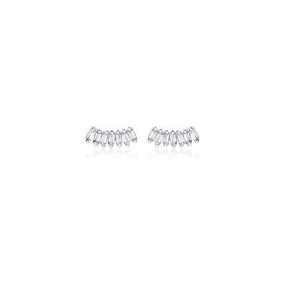 Unique Damen Ohrstecker aus Sterlingsilber mit Zirkonia Unique Damen Ohrstecker aus Sterlingsilber mit Zirkonia