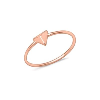 Unique Ring Pyramide 925er Silber rosévergoldet Unique Ring Pyramide 925er Silber rosévergoldet