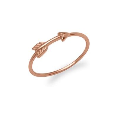 Unique Ring Pfeildesign 925er Silber rosévergoldet Unique Ring Pfeildesign 925er Silber rosévergoldet
