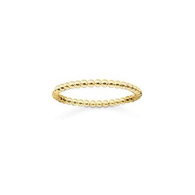 Thomas Sabo Kugelring für Damen aus vergoldetem 925er Silber Thomas Sabo Kugelring für Damen aus vergoldetem 925er Silber