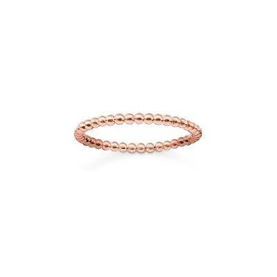 Thomas Sabo Dot Ring für Damen aus rosévergoldetem 925er Silber Thomas Sabo Dot Ring für Damen aus rosévergoldetem 925er Silber