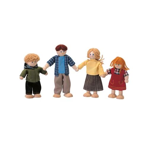 PlanToys Puppenfamilie Europa - bunt