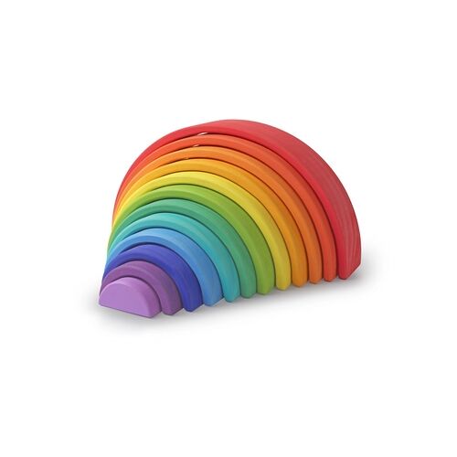 Kinderfeets® Arches Rainbow - Stapelbare Holzbögen - bunt