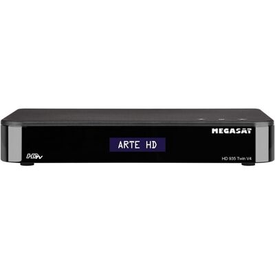 Megasat HD 935 Twin V4 HDTV Twin Sat-Receiver schwarz Megasat HD 935 Twin V4 HDTV Twin Sat-Receiver schwarz