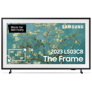 Samsung GQ32LS03CBU The Frame (2023) 80 cm (32") QLED-TV schwarz / F