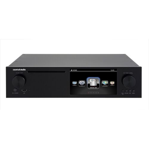 CocktailAudio X50 (2x 6TB Festplatte 3,5″) Netzwerkspieler schwarz