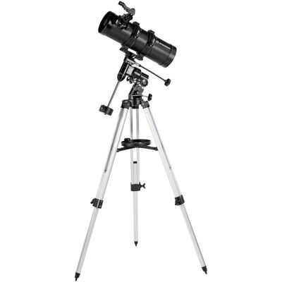 Bresser Pluto 114/500 EQ Spiegelteleskop schwarz/silber Bresser Pluto 114/500 EQ Spiegelteleskop schwarz/silber