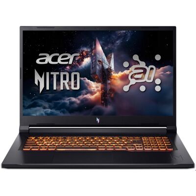 Acer Nitro V 17 AI (ANV17-41-R8PP) 43,94 cm (17,3") Gaming Notebook obsidian black, 32 GB RAM, 1000 GB SSD, Windows 11, QHD (2560x1440) Acer Nitro V 17 AI (ANV17-41-R8PP) 43,94 cm (17,3") Gaming Notebook obsidian black, 32 GB RAM, 1000 GB SSD, Windows 11, QHD (2560x1440)