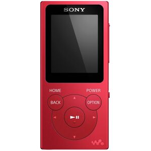 Sony NW-E394R (8GB) tragbarer Multimedia-Player rot
