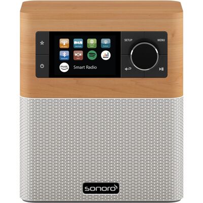 Sonoro Stream Internetradio ahorn/weiß Sonoro Stream Internetradio ahorn/weiß