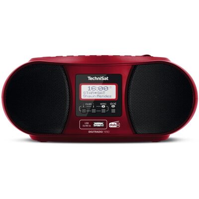 Technisat DigitRadio 1990 CD/Radio-System rot Technisat DigitRadio 1990 CD/Radio-System rot