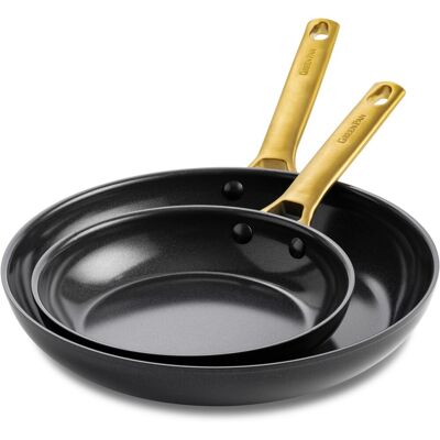 GreenPan Set di 2 padelle con rivestimento antiaderente Padova - Kochgeschirr-Set GreenPan Set di 2 padelle con rivestimento antiaderente Padova - Kochgeschirr-Set