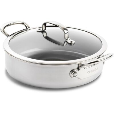 GREEN PAN Premiere Schmorpfanne (26cm) edelstahl GREEN PAN Premiere Schmorpfanne (26cm) edelstahl