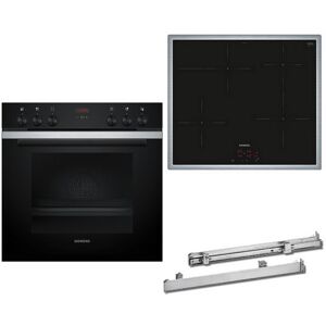 Siemens EQ212IS21B Herdset mit Induktionskochfeld bestehend aus HE213ABS4+EI645CFB6E+HZ538000 Siemens EQ212IS21B Herdset mit Induktionskochfeld bestehend aus HE213ABS4+EI645CFB6E+HZ538000