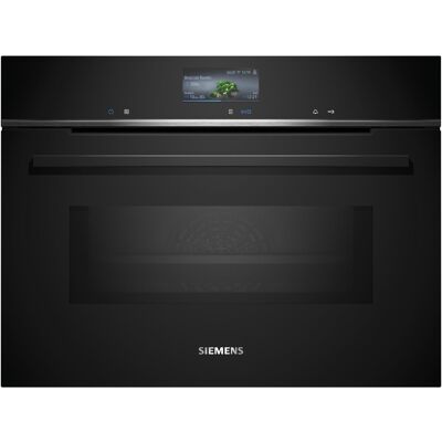 Siemens CM776GKB1 Backofen mit Mikrowellenfunktion schwarz Siemens CM776GKB1 Backofen mit Mikrowellenfunktion schwarz