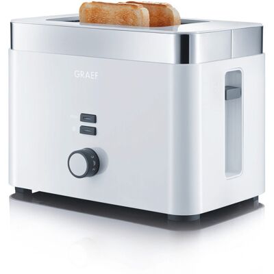Graef TO 61 EU Kompakt-Toaster weiß Graef TO 61 EU Kompakt-Toaster weiß