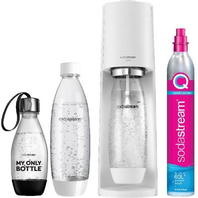 Sodastream Terra Vorteilspack mit 3 Flaschen Trinkwasser-Sprudler weiß Sodastream Terra Vorteilspack mit 3 Flaschen Trinkwasser-Sprudler weiß