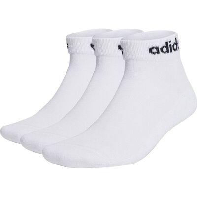 adidas C LIN Ankle 3er Pack Socken Damen Herren weiß - female - 40 adidas C LIN Ankle 3er Pack Socken Damen Herren weiß - female - 40