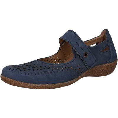 Aco Sabine 86 Spangenballerina Damen blau - female - 40 Aco Sabine 86 Spangenballerina Damen blau - female - 40